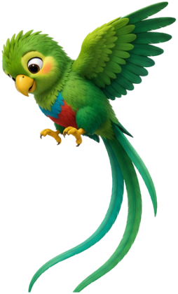 QuetzalPay quetzal bird mascot