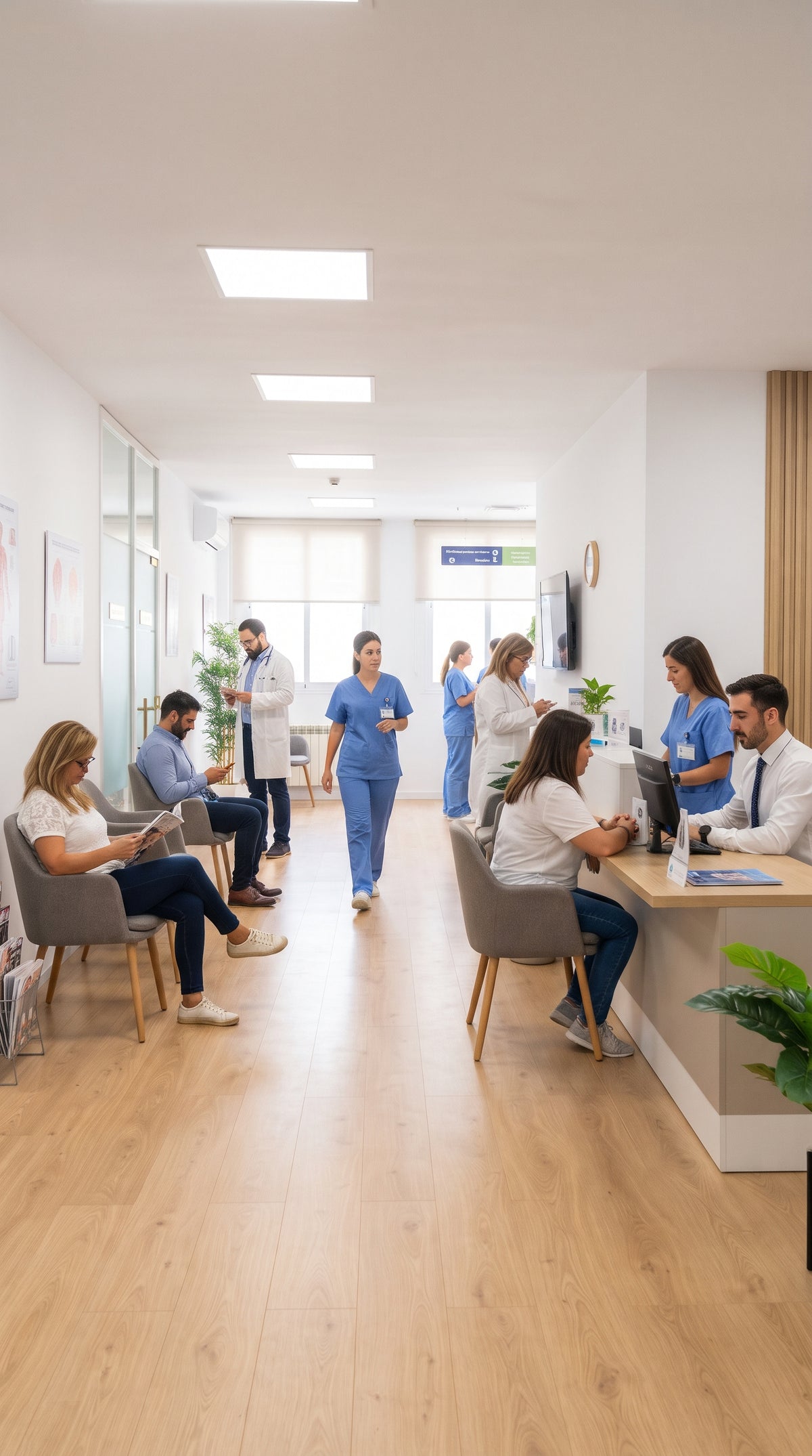 Patient paying a clinic invoice by payment link